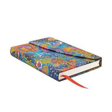 PB - Celestial Magic (Whimsical Creations) Mini Unlined Hardback Journal (Wrap Closure)