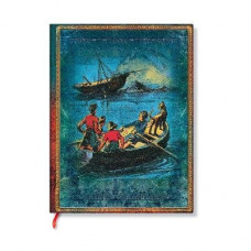 PB - The Famous Five (Enid Blyton) Midi Lined Softcover Flexi Journal (Elastic Band Closure)