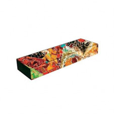 PB - Gaudi's Sun (Gaudi's Mosaics) Pencil Case (Wrap Closure)