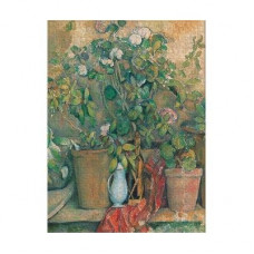 Cezanne's Terracotta Pots and Flowers 1000 Piece Jigsaw Puzzle