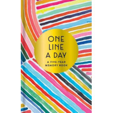 Rainbow One Line a Day: A Five-Year Memory Book