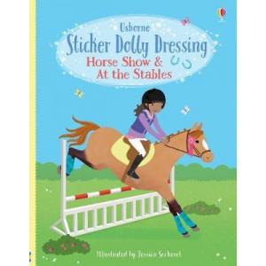 Sticker Dolly Dressing Horse Show and At the Stables