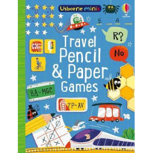 Mini Books Travel Pencil and Paper Games