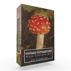 Vintage Cottagecore Wall Collage Kit: 60 (4" x 6") Poster Cards
