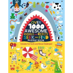 Over 1000 Awesome Animals and Objects Seek and Find Puzzle Book