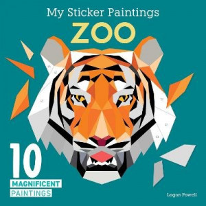 My Sticker Paintings: Zoo: 10 Magnificent Paintings