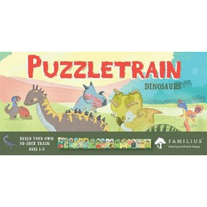 PuzzleTrain: Dinosaurs 26-Piece Puzzle