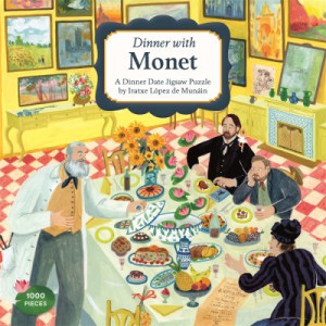 Dinner with Monet: A 1000-Piece Dinner Date Jigsaw Puzzle