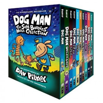 Dog Man: the Supa Buddies Mega 10-Book Collection