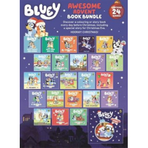 Bluey Advent Calendar Book Collection: Includes 24 story and activity books