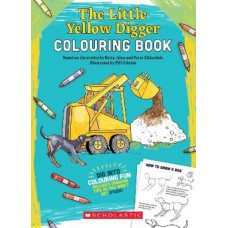 The Little Yellow Digger Colouring Book