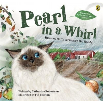 Pearl in a Whirl: How one fluffy cat braved the floods