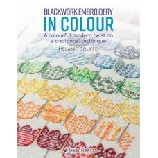 Blackwork Embroidery in Colour: A Colourful Modern Twist on a Traditional Technique