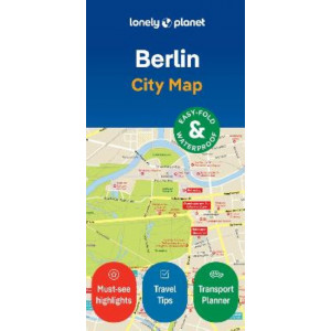 Lonely Planet Berlin City Map 2
