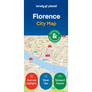 Lonely Planet Florence City Map 2