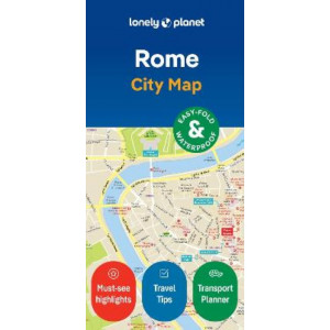 Lonely Planet Rome City Map 2