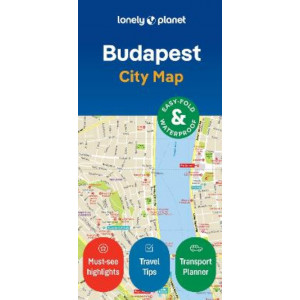 Lonely Planet Budapest City Map 2