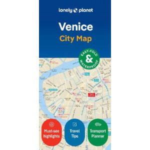 Lonely Planet Venice City Map 2