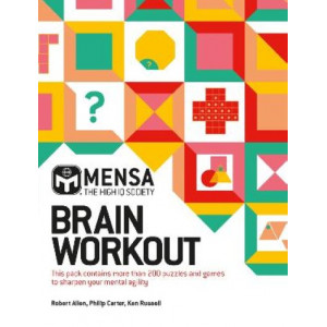 Mensa Brain Workout Pack: Improve your mental abilities with 200 puzzles and games
