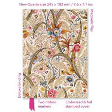 Flame Tree Journals - William Kilburn: Marble End Paper (Foiled Quarto Journal)