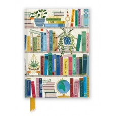 Flame Tree Journals - Georgia Breeze: Bookshelves (Foiled Journal)