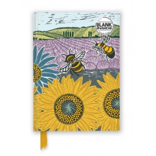 Flame Tree Journals - Kate Heiss: Sunflower Fields (Foiled Blank Journal)
