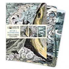 Flame Tree Journals - Angela Harding: Coastlines Set of 3 Standard Notebooks