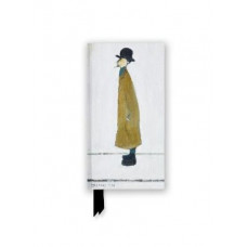 L.S. Lowry: Gentleman Looking at Something (Foiled Slimline Journal)