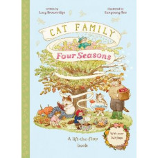 Cat Family Four Seasons: A Lift-the-Flap Book (with over 140 flaps)
