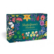 Shakespeare's Flowers: A 1000-Piece Circular Jigsaw Puzzle