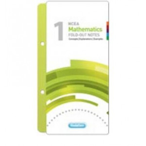 NCEA Level 1 Mathematics Fold-out Study Pass Notes
