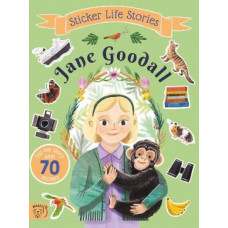 Jane Goodall: An inspiring sticker story about curiosity and courage
