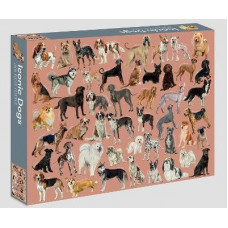 Iconic Dogs: 1000 piece jigsaw puzzle