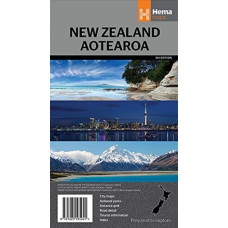New Zealand Aotearoa Map