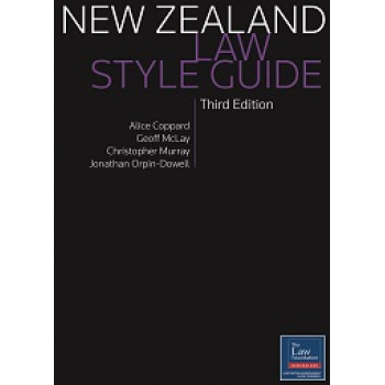 New Zealand Law Style Guide 3E