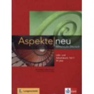 Aspekte neu B1 plus: Lehr- Und Arbeitsbuch with CD Teil 1