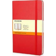 Moleskine Classic Hardcover Notebook Ruled Large Red