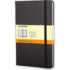 Moleskine Classic Hardcover Notebook Ruled Large Black
