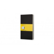 Moleskine Cahier Notebook Set of 3 Grid Large Black