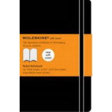 Moleskine Classic Soft Cover Notebook Ruled Large Black