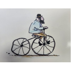 David Elliot - Bike man - Magnet Flying Whale