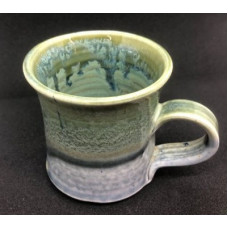 Peter Gibbs Pottery - Small Green/Ash Mugs