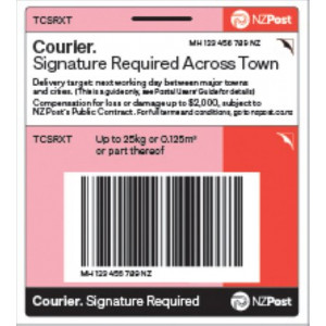 Courier Signature Required Across Town Prepaid Ticket